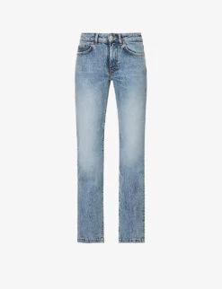 Eiffel Straight-leg Low-rise Stretch-organic Denim Jeans
