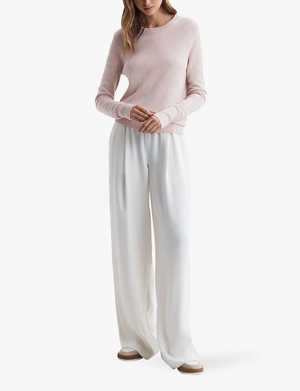 Reiss Addison Round-neck Wool-blend Jumper 2 Reiss Addison Round-neck Wool-blend Jumper - Image 2