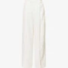 Rossi High-rise Wide-leg Relaxed-fit Woven Trousers