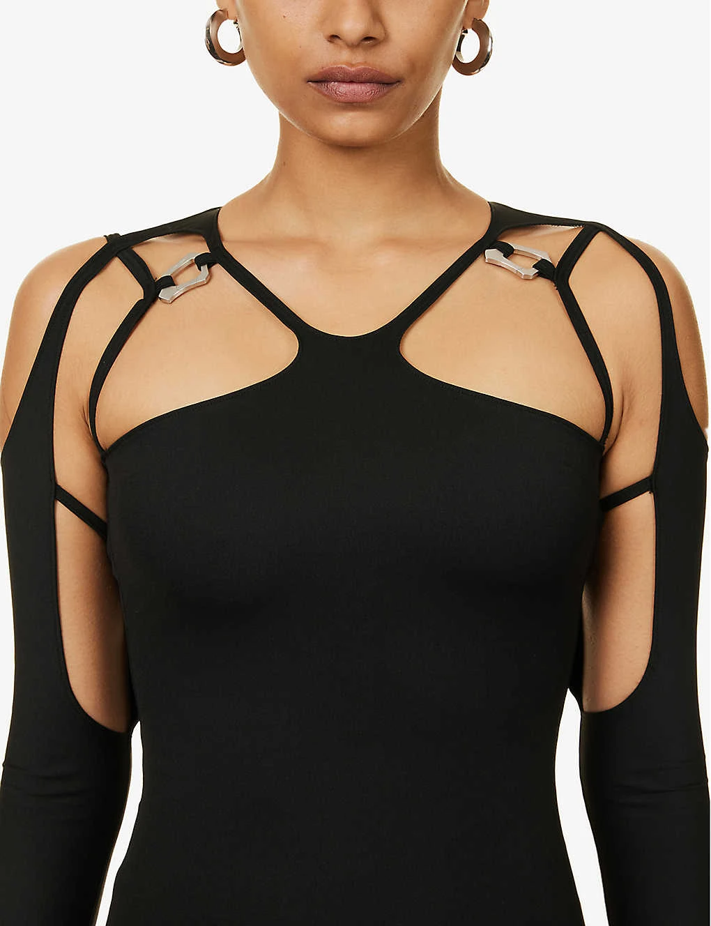 Monsoon Cut-out Stretch-woven Mini Dress 5 Monsoon Cut-out Stretch-woven Mini Dress - Image 5