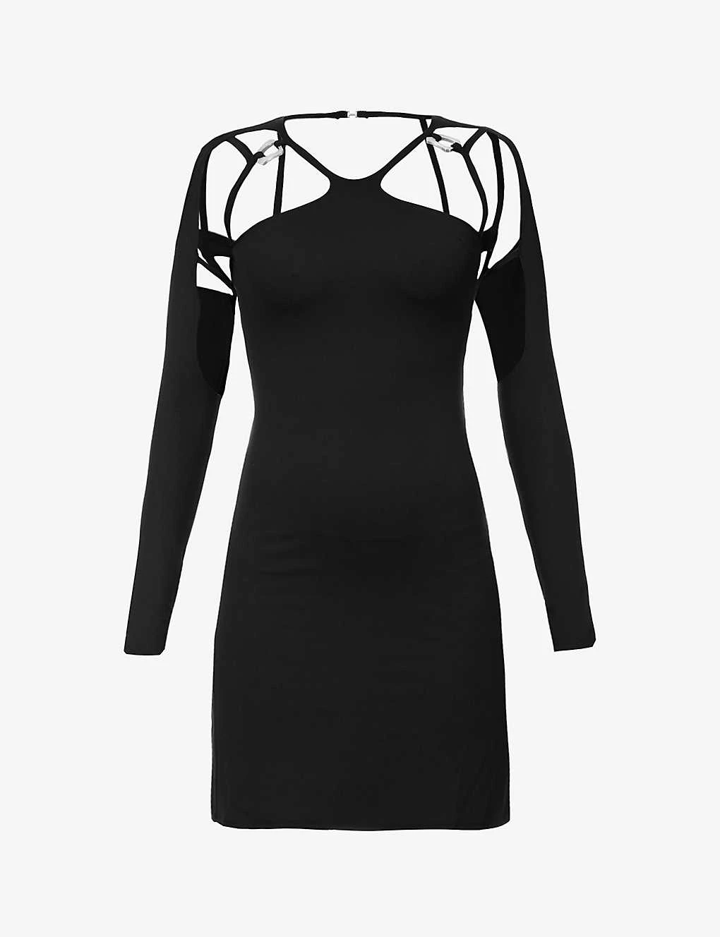 Monsoon Cut-out Stretch-woven Mini Dress 1 Monsoon Cut-out Stretch-woven Mini Dress