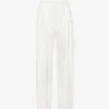Victoria Beckham Mid-rise Wide-leg Woven Trousers
