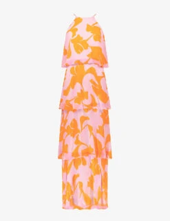 Savannah Floral-print Crepe Maxi Dress
