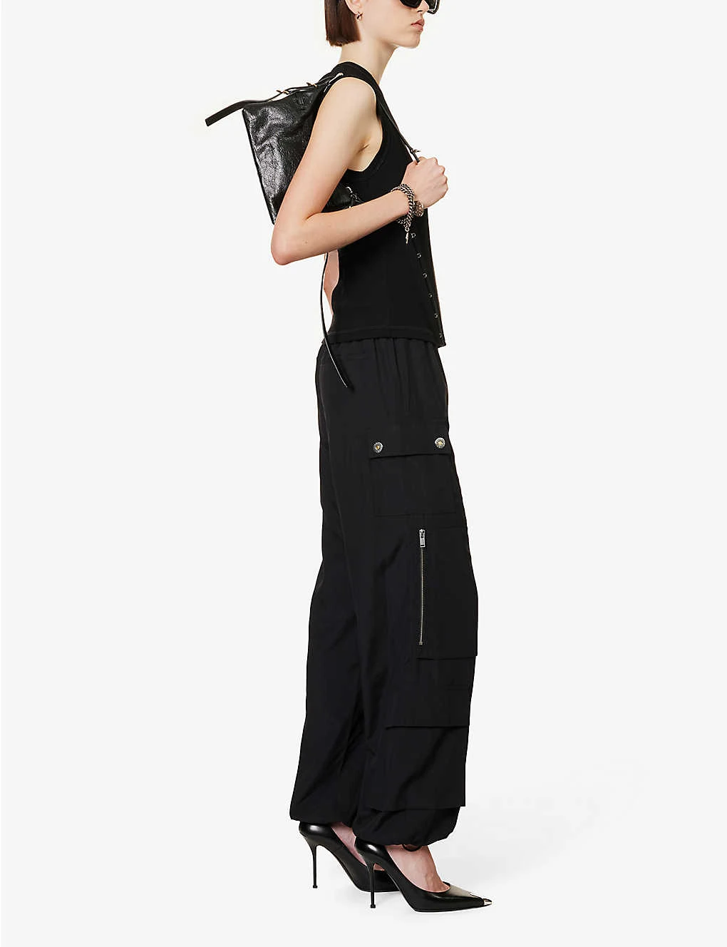 Dion Lee Pocket-embellished Straight-leg Mid-rise Recycled-polyester Trousers 2 Dion Lee Pocket-embellished Straight-leg Mid-rise Recycled-polyester Trousers - Image 2