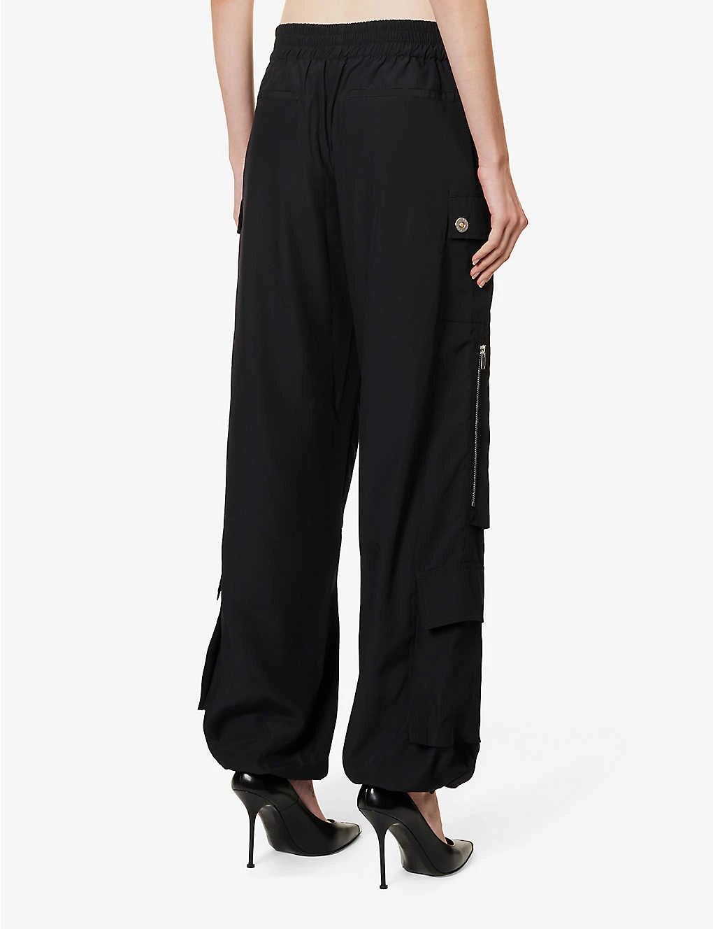 Dion Lee Pocket-embellished Straight-leg Mid-rise Recycled-polyester Trousers 4 Dion Lee Pocket-embellished Straight-leg Mid-rise Recycled-polyester Trousers - Image 4
