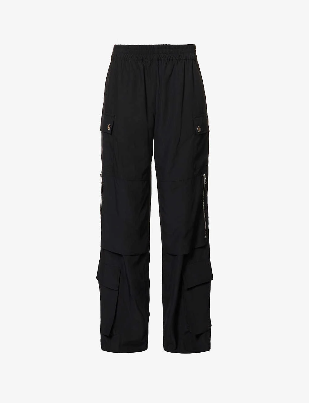 Dion Lee Pocket-embellished Straight-leg Mid-rise Recycled-polyester Trousers 1 Dion Lee Pocket-embellished Straight-leg Mid-rise Recycled-polyester Trousers
