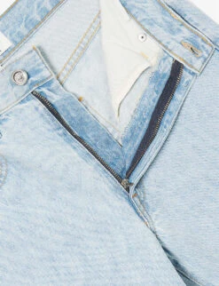 Grace Contrast-stitch Wide-leg Mid-rise Jeans -Ted Bakee Clothing Shop R04186796 HIGHANDDRY ALT06