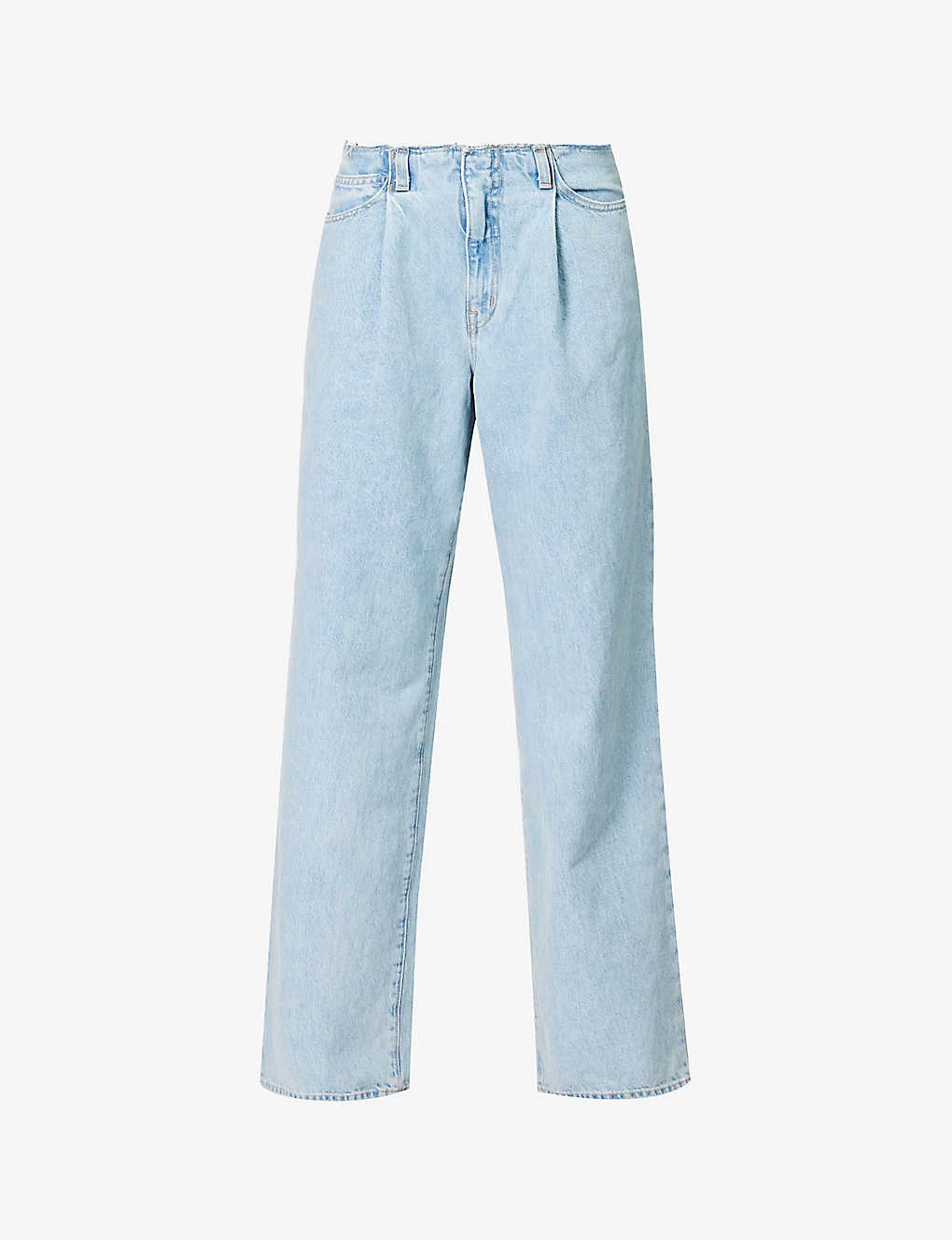 Kennedy Raw-waistband Wide-leg Mid-rise Jeans 1 Kennedy Raw-waistband Wide-leg Mid-rise Jeans