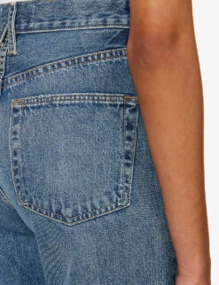 London Straight-leg Mid-rise Jeans -Ted Bakee Clothing Shop R04186802 SALVATIONLAKE ALT05