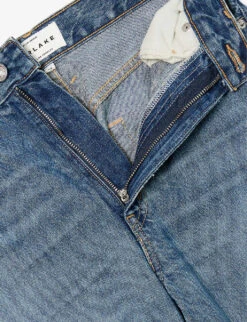 London Straight-leg Mid-rise Jeans -Ted Bakee Clothing Shop R04186802 SALVATIONLAKE ALT06