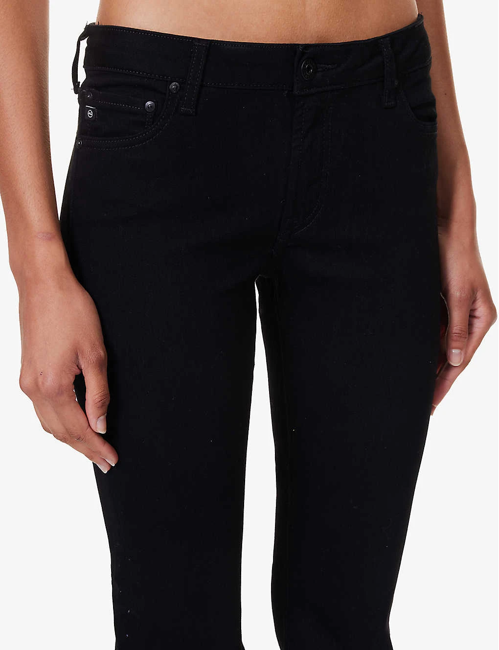 The Legging Flared-leg Low-rise Denim-blend Jeans 5 The Legging Flared-leg Low-rise Denim-blend Jeans - Image 5