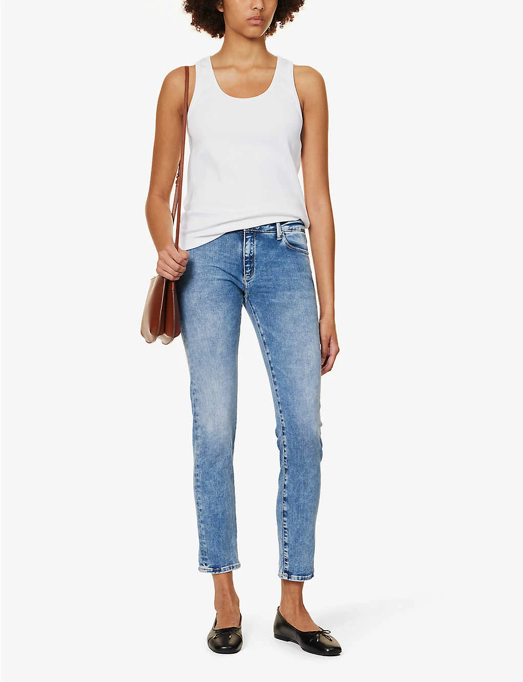Prima Skinny Mid-rise Cotton-blend Jeans 2 Prima Skinny Mid-rise Cotton-blend Jeans - Image 2