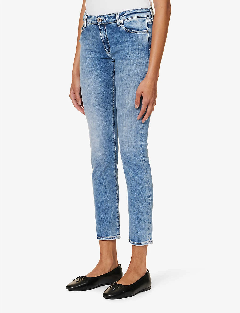 Prima Skinny Mid-rise Cotton-blend Jeans 3 Prima Skinny Mid-rise Cotton-blend Jeans - Image 3