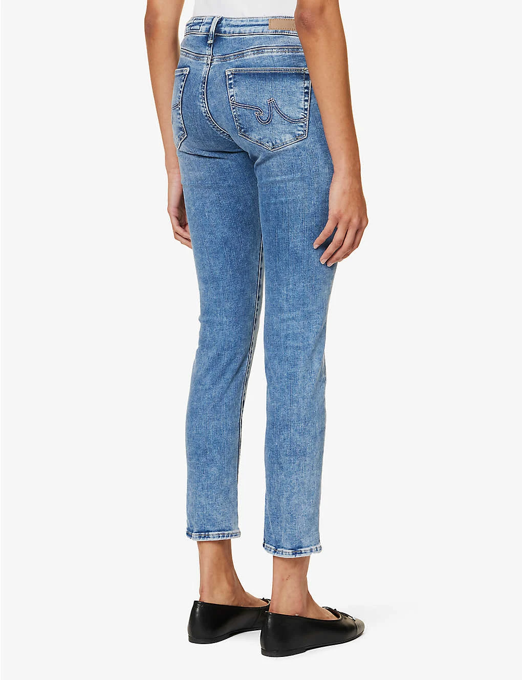 Prima Skinny Mid-rise Cotton-blend Jeans 4 Prima Skinny Mid-rise Cotton-blend Jeans - Image 4