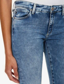 Prima Skinny Mid-rise Cotton-blend Jeans 11 Prima Skinny Mid-rise Cotton-blend Jeans -Ted Bakee Clothing Shop R04186808 PROVISION ALT04