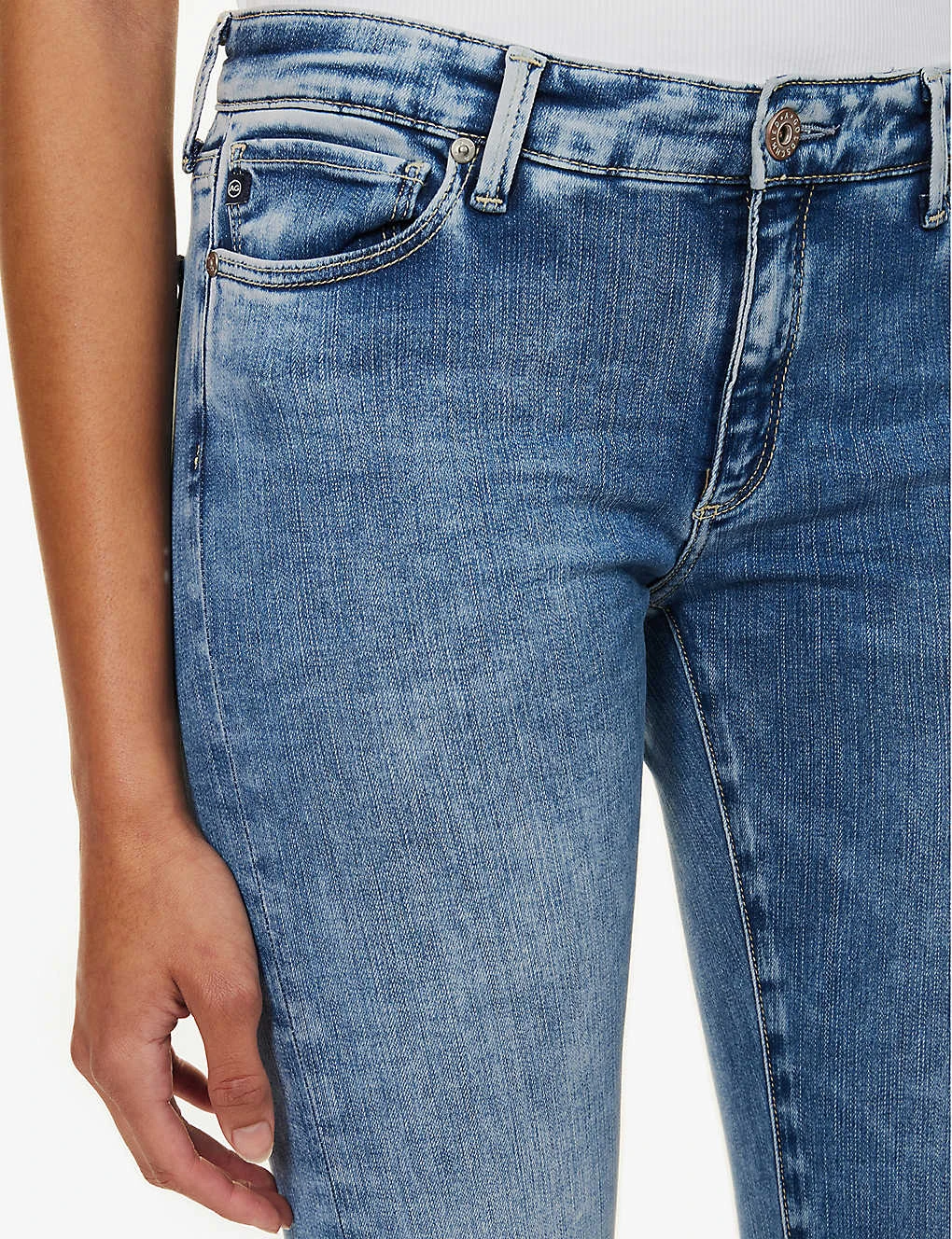 Prima Skinny Mid-rise Cotton-blend Jeans 5 Prima Skinny Mid-rise Cotton-blend Jeans - Image 5