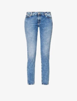 Prima Skinny Mid-rise Cotton-blend Jeans