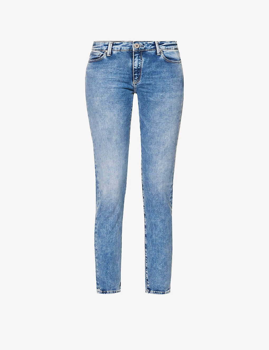 Prima Skinny Mid-rise Cotton-blend Jeans 1 Prima Skinny Mid-rise Cotton-blend Jeans