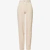 Isabel Marant Etoile Vimala Straight-leg Mid-rise Cotton Trousers