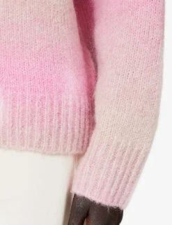 Rag & Bone Holly Striped Knitted Jumper -Ted Bakee Clothing Shop R04201904 PINKMULTI ALT04