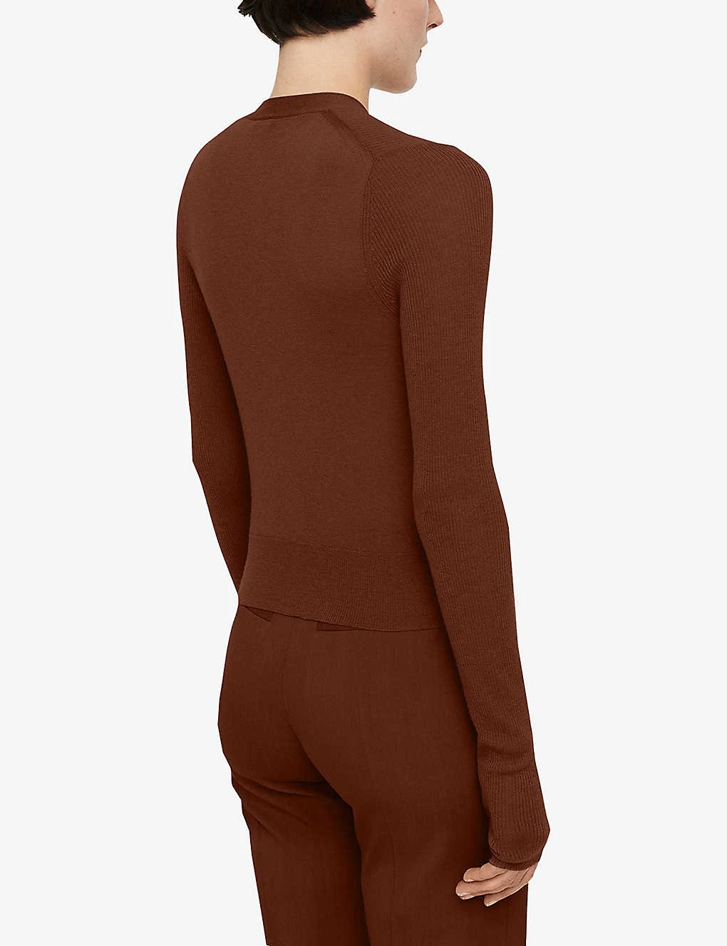 Joseph Cashair V-neck Cashmere Cardigan 4 Joseph Cashair V-neck Cashmere Cardigan - Image 4