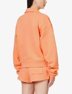 Lacoste X Sporty & Rich Brand-print Cotton-jersey Polo Shirt 9 Lacoste X Sporty & Rich Brand-print Cotton-jersey Polo Shirt -Ted Bakee Clothing Shop R04205202 RECIFAL ALT03